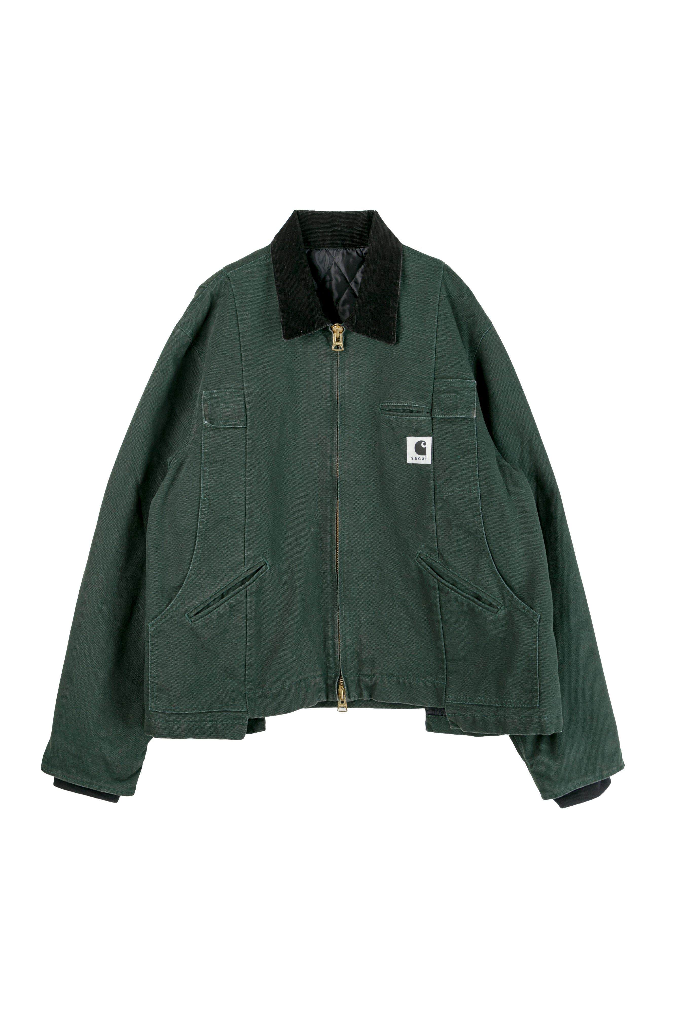 Duck jacket jacket green