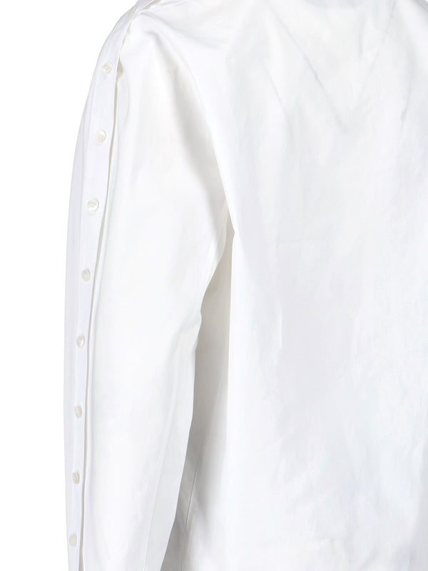 BODY white plastron shirt ALAIA
