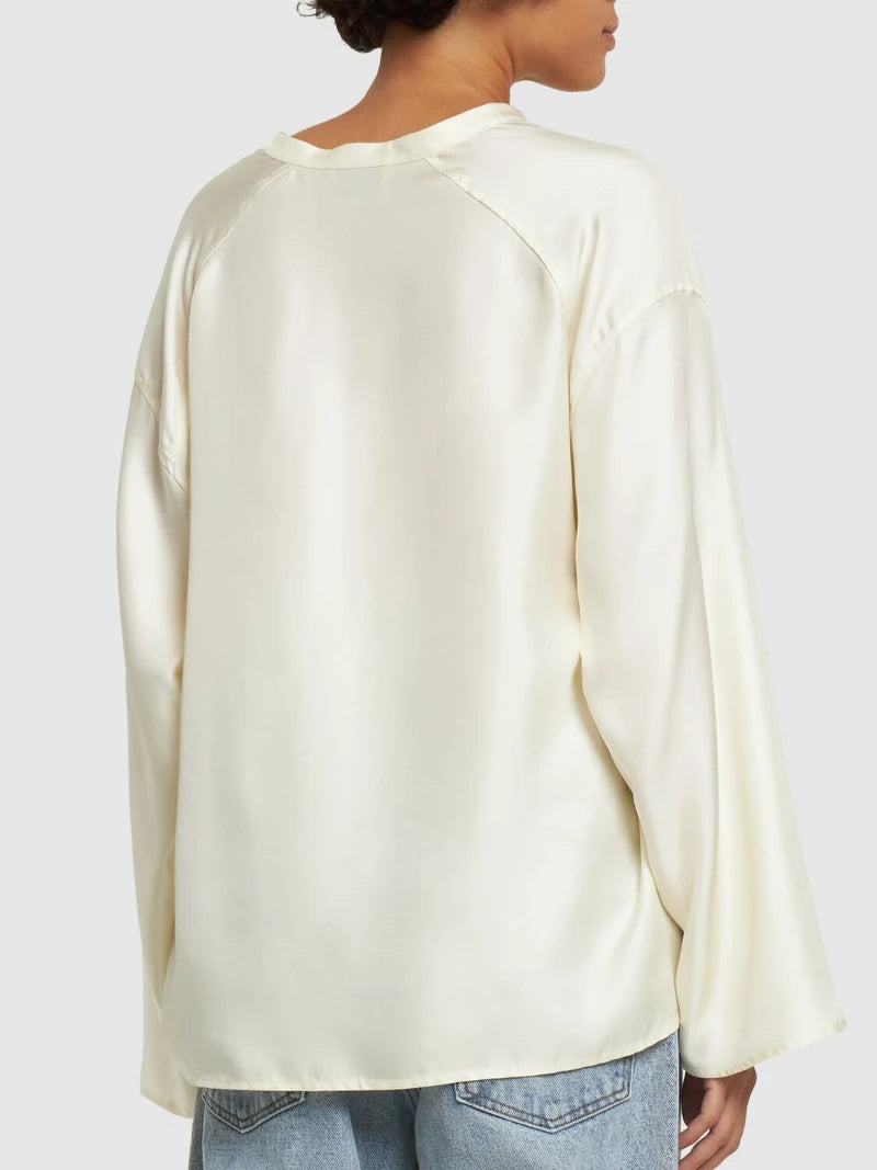 "Zamia ivory" blouse loulou studio