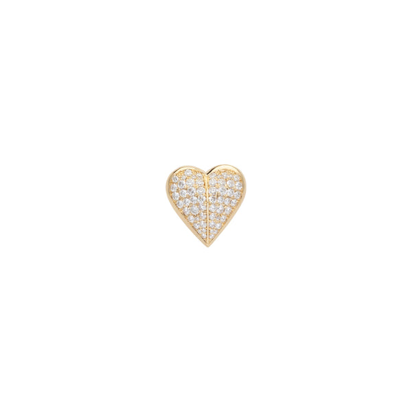 Ear buckle "Hearts Diamants/ Or" Peruffo