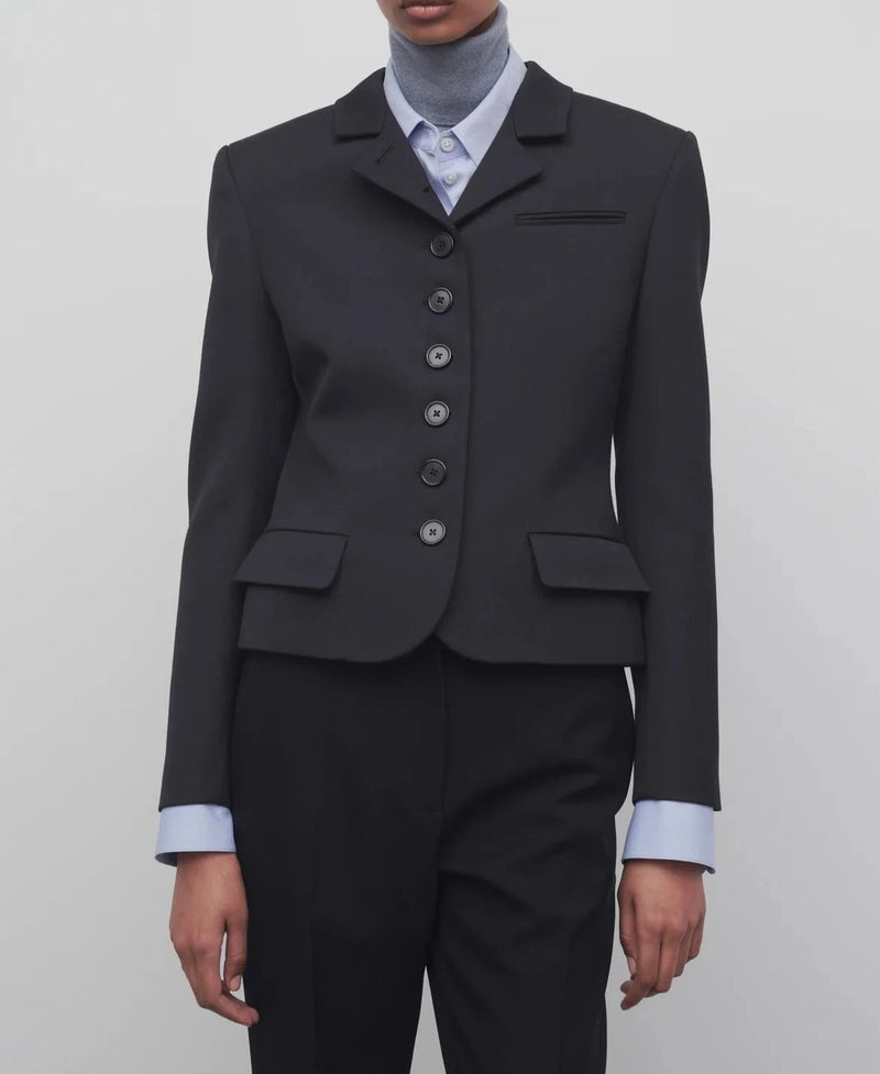 Veste "Fletcher en laine Noir" THE ROW