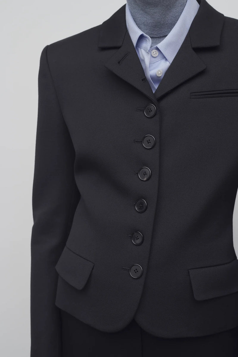 Veste "Fletcher en laine Noir" THE ROW