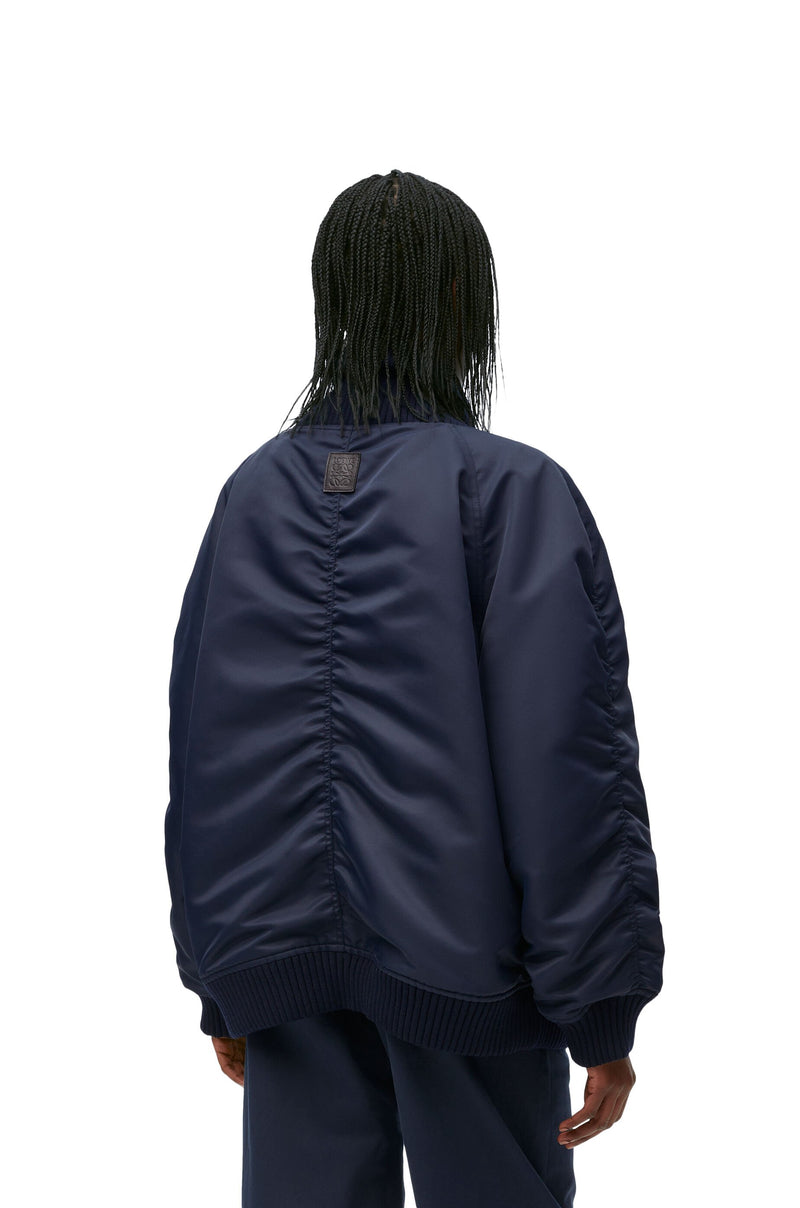 Bomber en nylon Bleu Nuit LOEWE