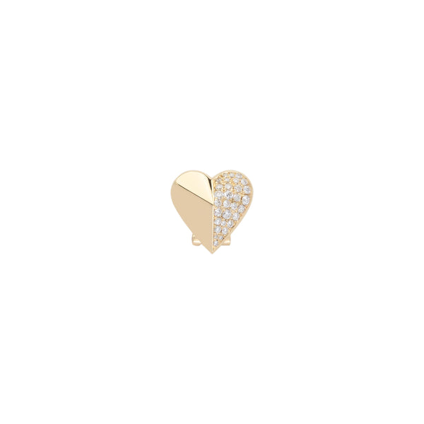Boucle d'oreille "Hearts Diamants/ Or" PERUFFO
