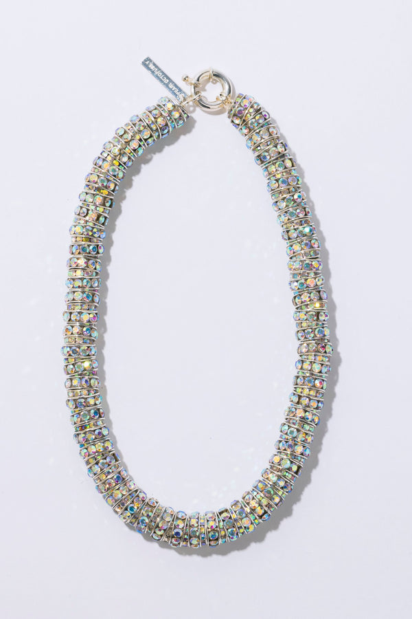 Collier "Diamond Argent/ Multicolore" PEARL OCTOPUSS.Y