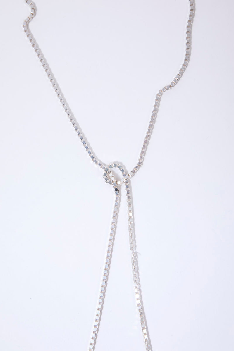 Pearl Octopuss "Silver Box" necklace.