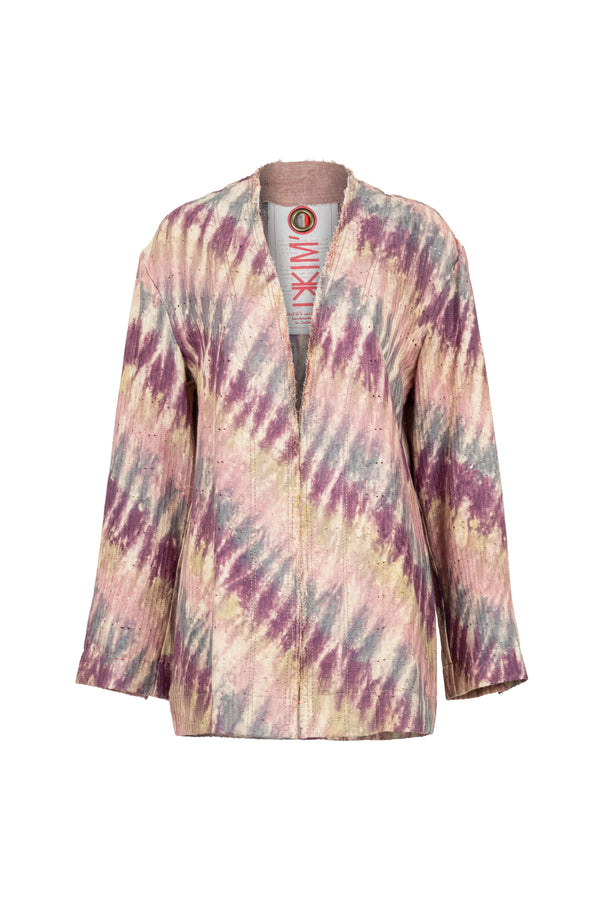 Light jacket with beige belt BOTTEGA VENETA