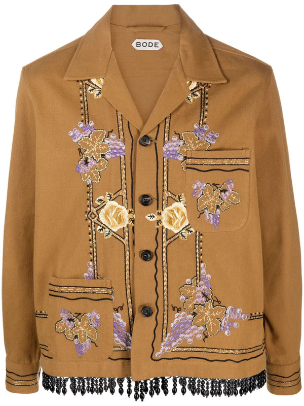 Skill / Autumn Royal jacket with Bode multicolored embroidered flowers