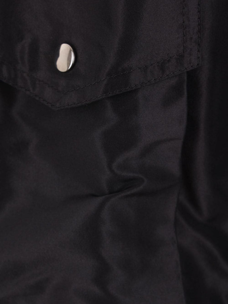 Manteau "Julie en soie Noir" THE ROW