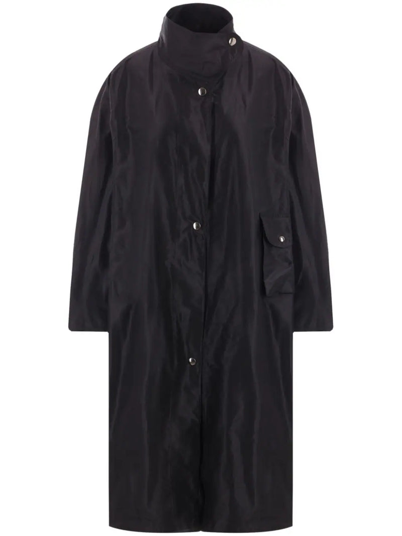 Coat "Silk Julie Black"The Row