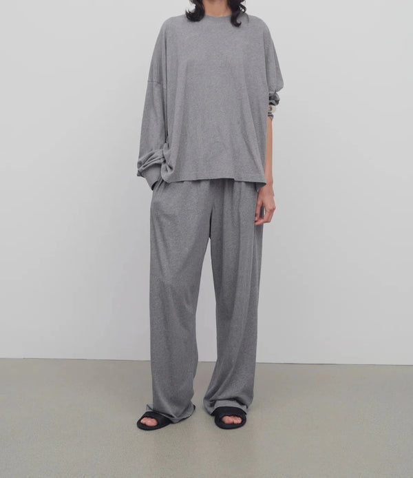 "Gray cotton" pants "The Row