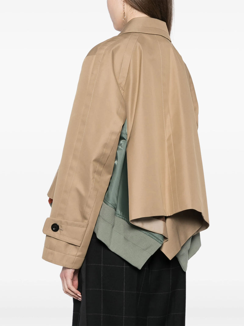 Beige/ Khaki/ Orange Sacai jacket