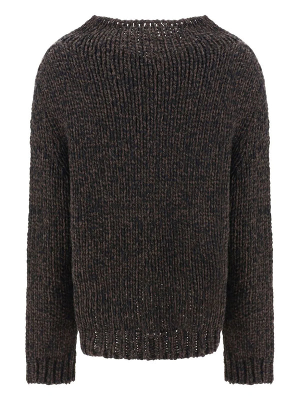 Pull "Hauren in cashmere brown/ Black Mixed "The Row