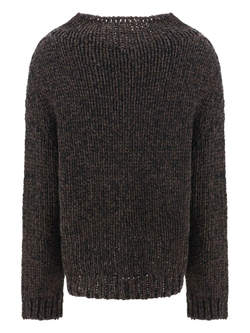 Pull "Hauren in cashmere brown/ Black Mixed "The Row