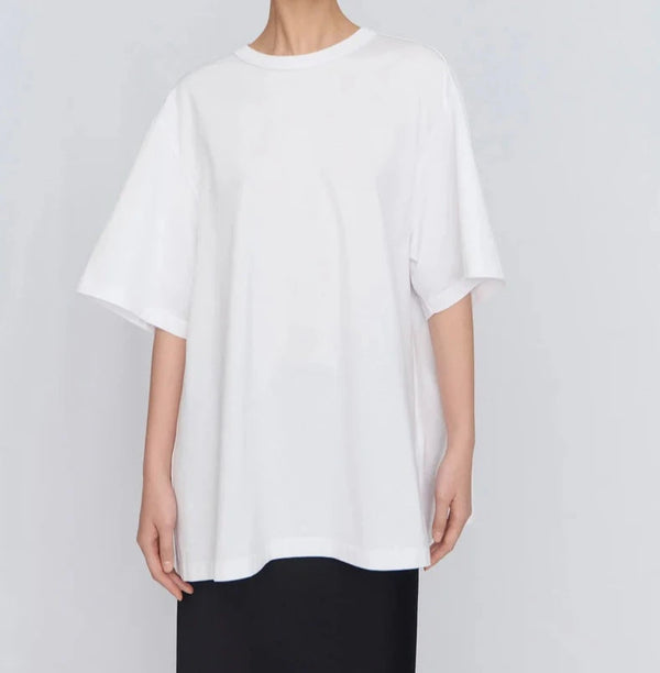 T-shirt en jersey de coton Blanc CARVEN