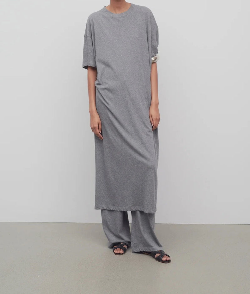 Robe "Simo en Coton Gris" THE ROW