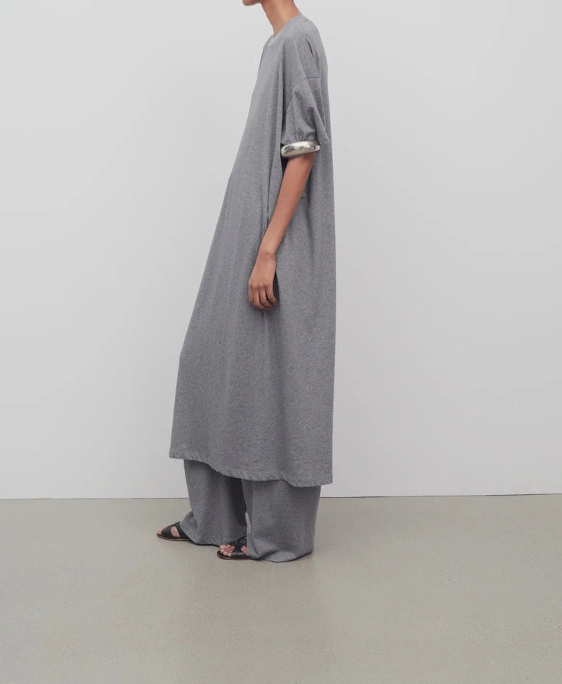 Robe "Simo en Coton Gris" THE ROW