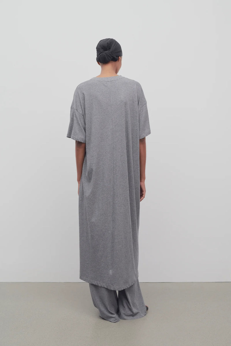 Robe "Simo en Coton Gris" THE ROW