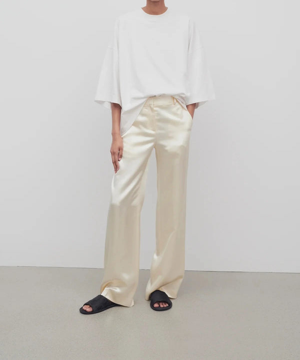 Pantalon "Encore en Viscose Lait" THE ROW