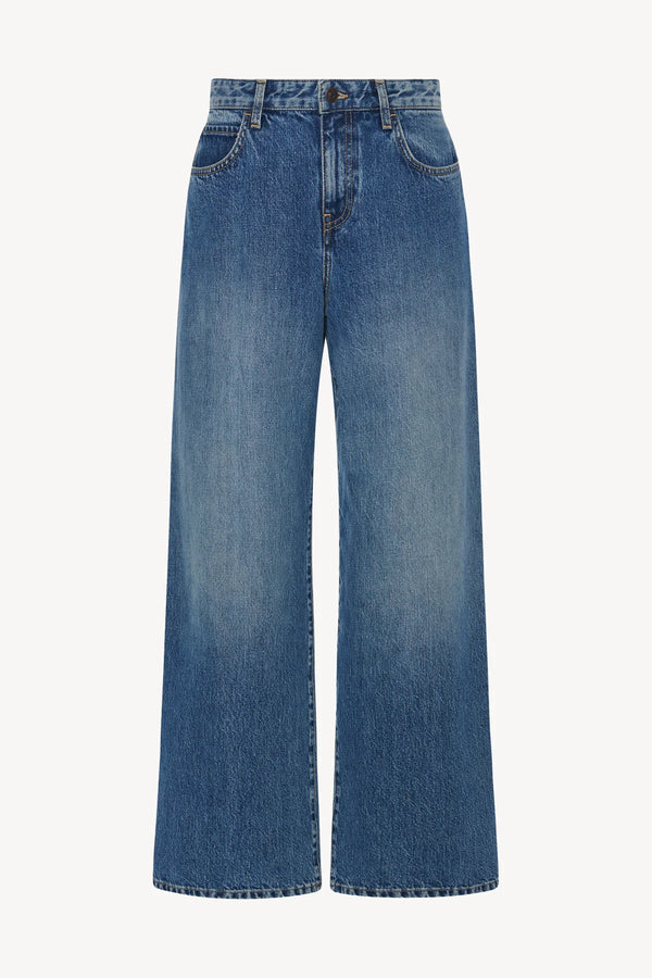 Jean "Eglitta in indigo clear denim" the row