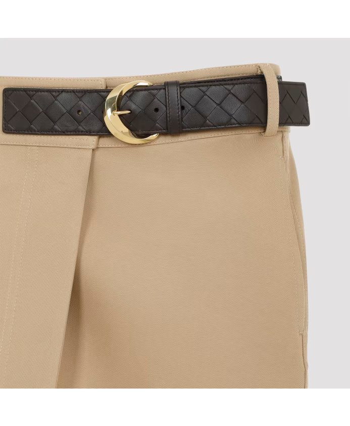 Jupe avec ceinture Beige BOTTEGA VENETA