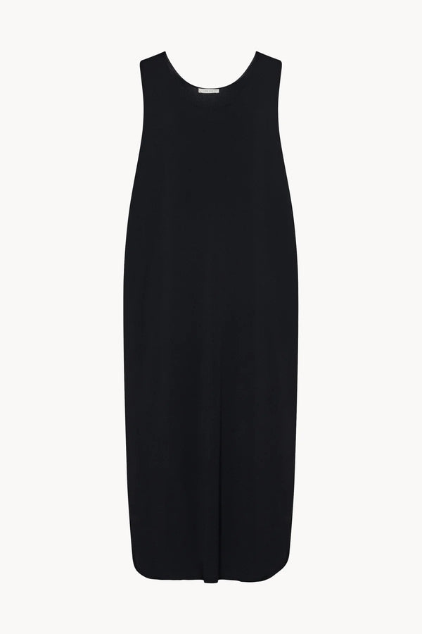 "Agla viscose and polyester dress Black"The Row