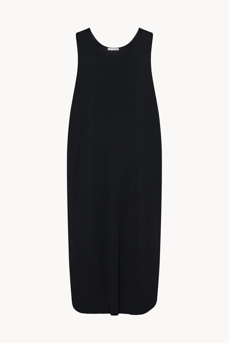 "Agla viscose and polyester dress Black"The Row