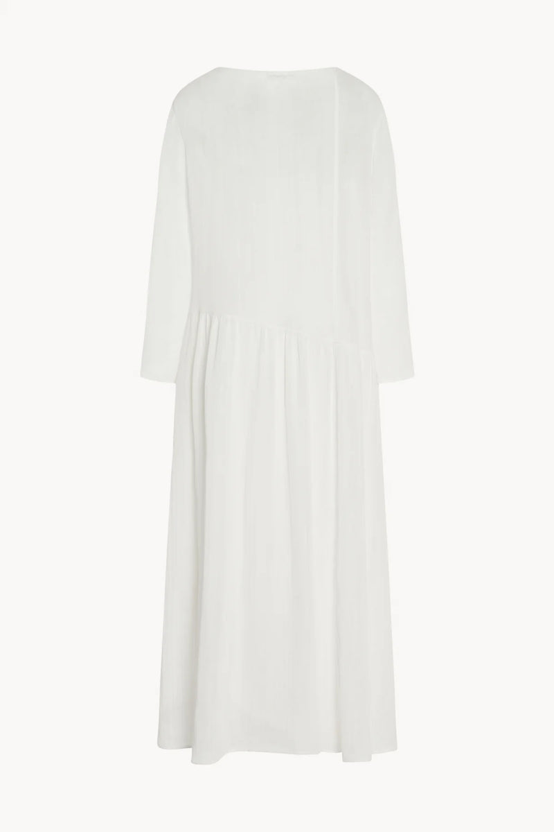 Robe "Callas en Coton Blanche" THE ROW