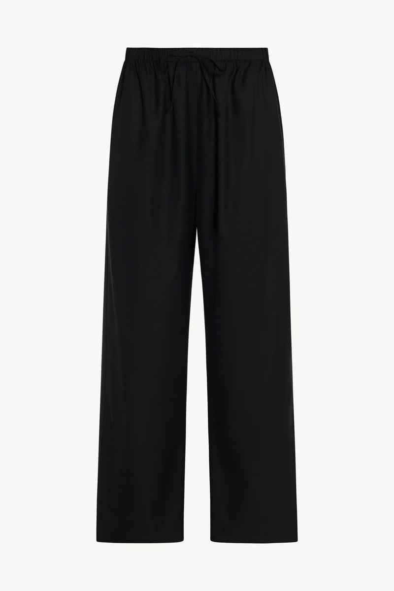 Pantalon "Hubert en Laine Noir" THE ROW