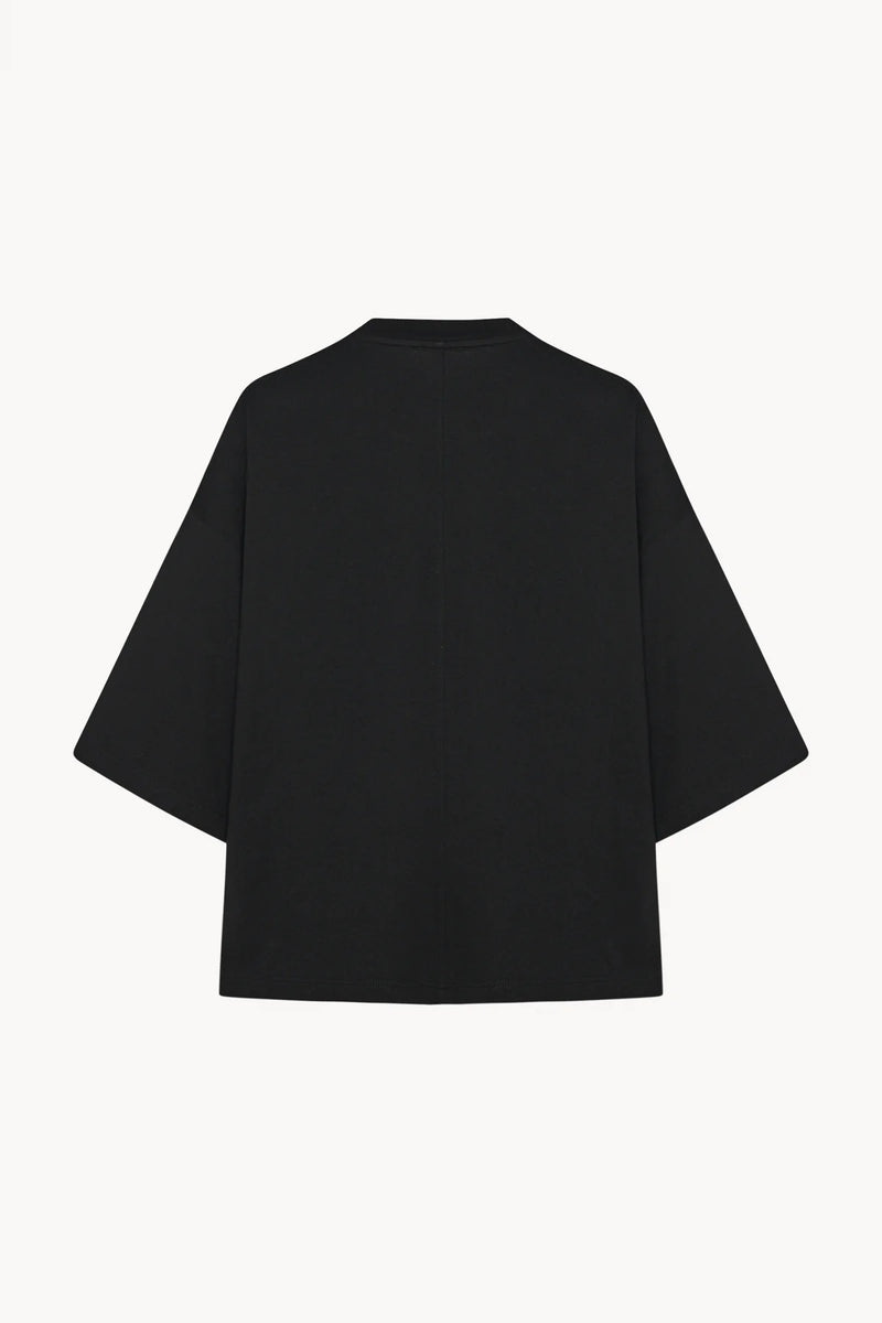 OVERSIZE T-shirt "Issi in cotton Black"The Row