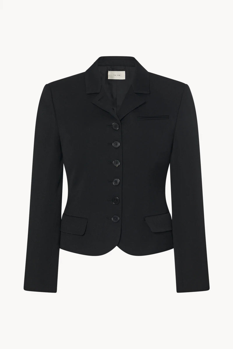 Veste "Fletcher en laine Noir" THE ROW