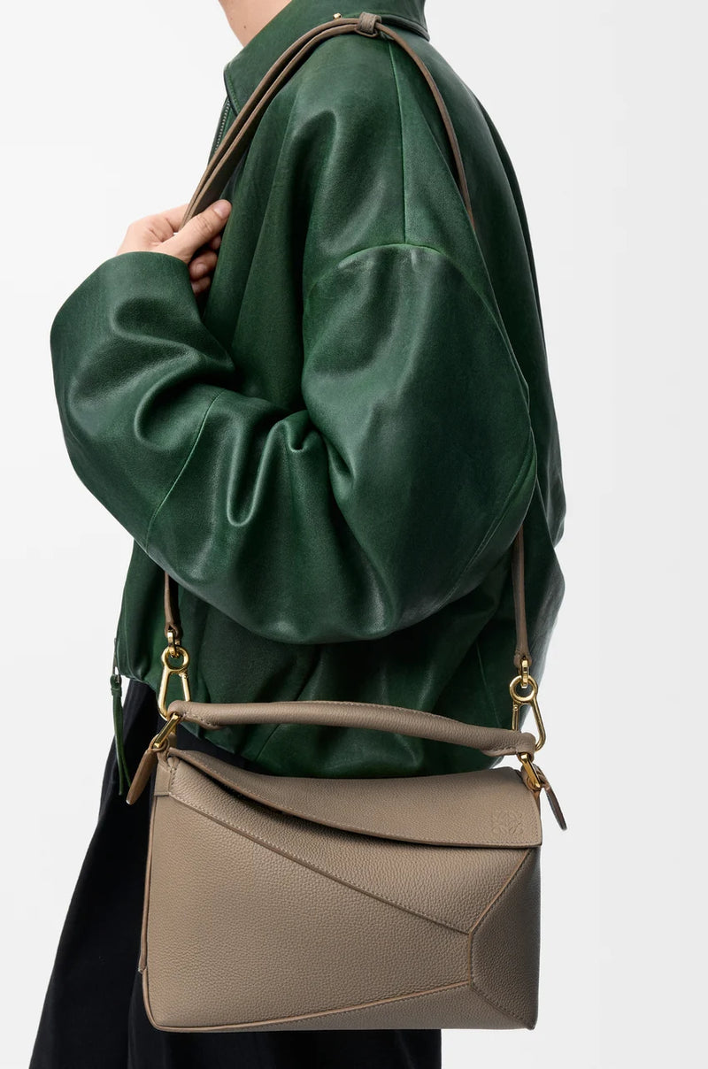 Bag "Small Edge Puzzle Bag In Soft Grained Veal Taupe Loewe