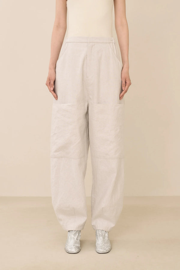 Cargo Plaster pants (beige) Lauren Manoogian