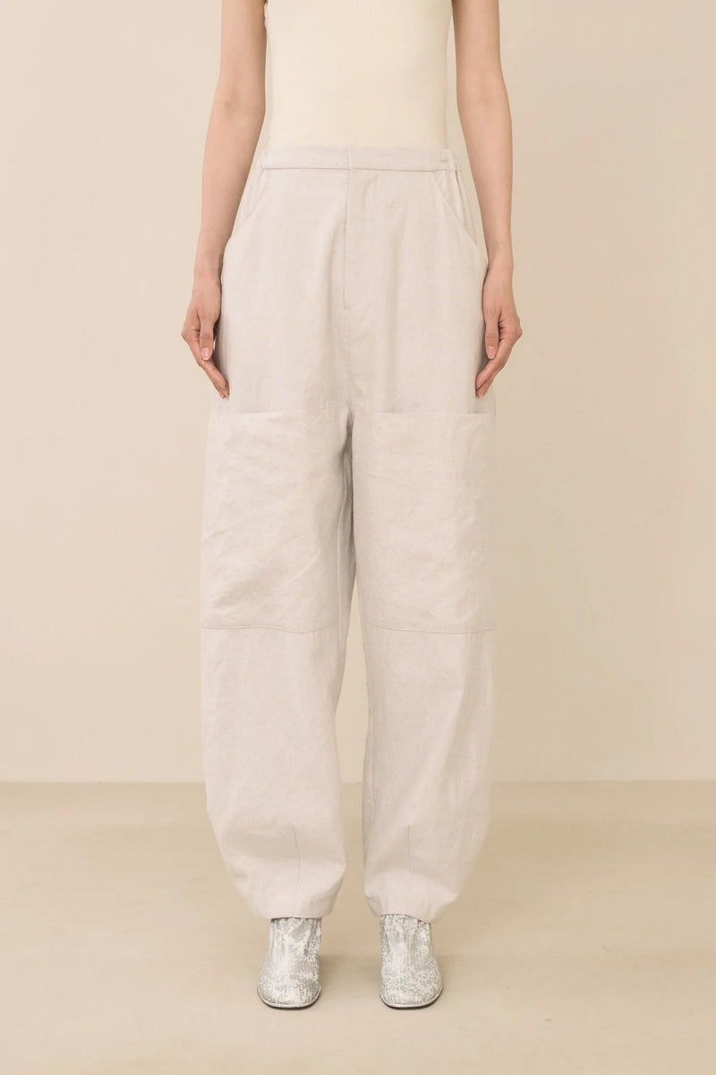 Cargo Plaster pants (beige) Lauren Manoogian