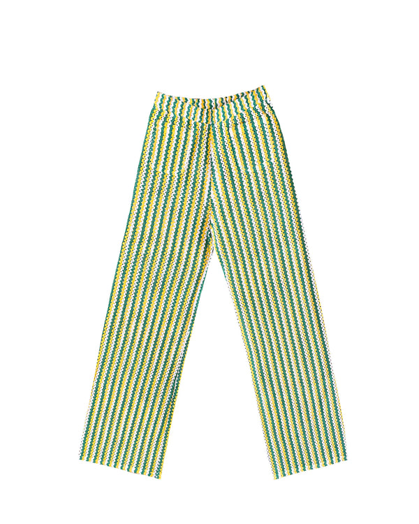 Baja pants Green/ Yellow/ white "monoki