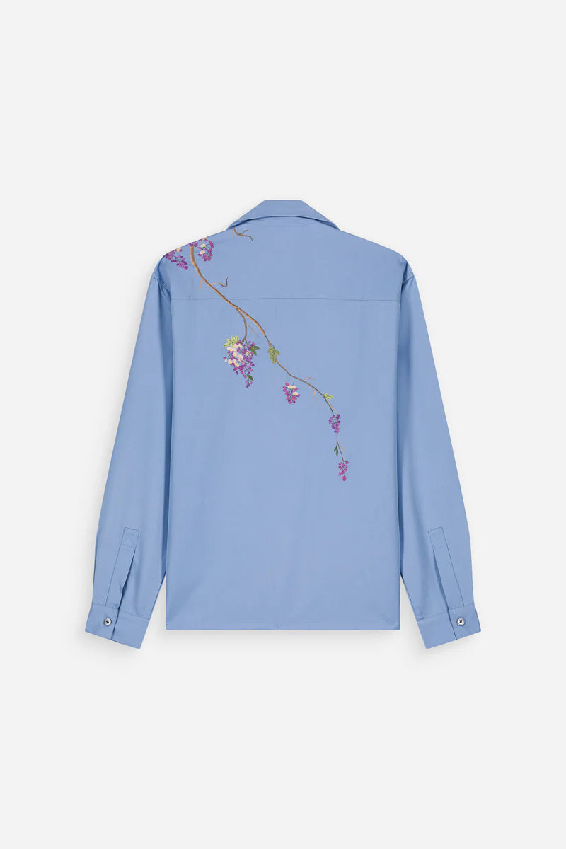 Blue/ multicolored "Baziszt" Birday/ Multicolored "shirt