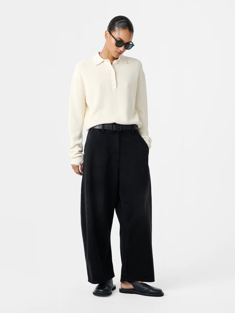 "Chalco Denim Pant Washed black" STUDIO NICHOLSON