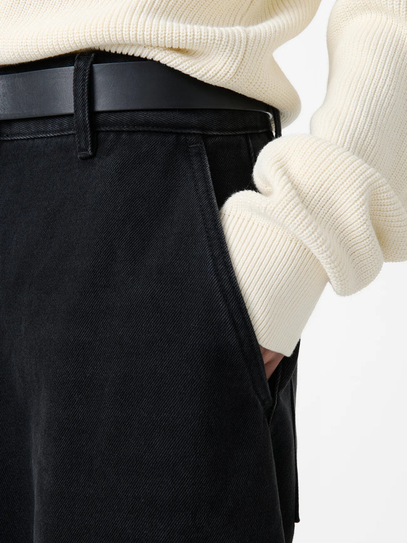 "Chalco Denim Pant Washed black" STUDIO NICHOLSON