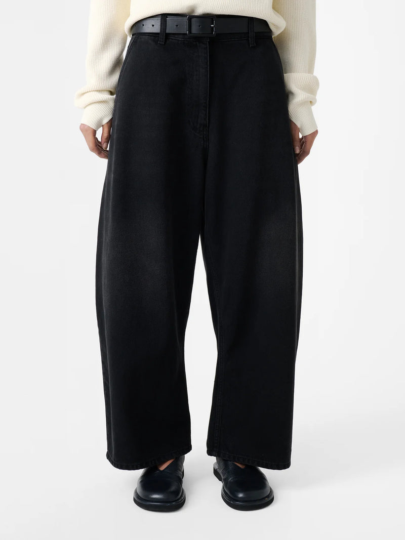 "Chalco Denim Pant Washed black" STUDIO NICHOLSON