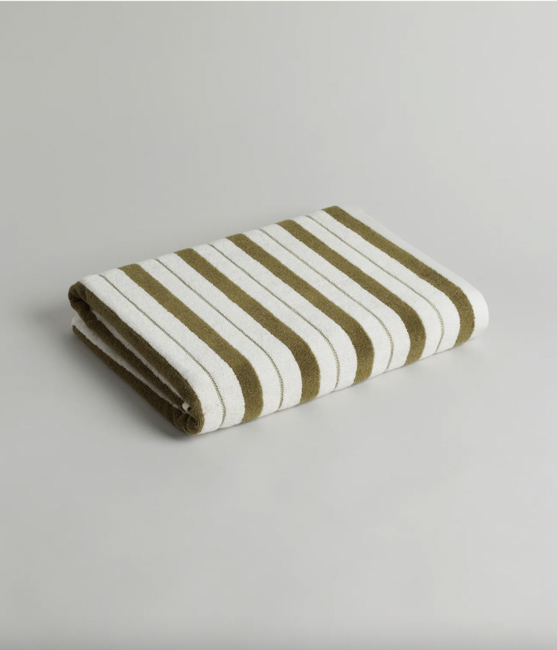 Drap de bain longue "Madison Caper/ Chalk" BAINA