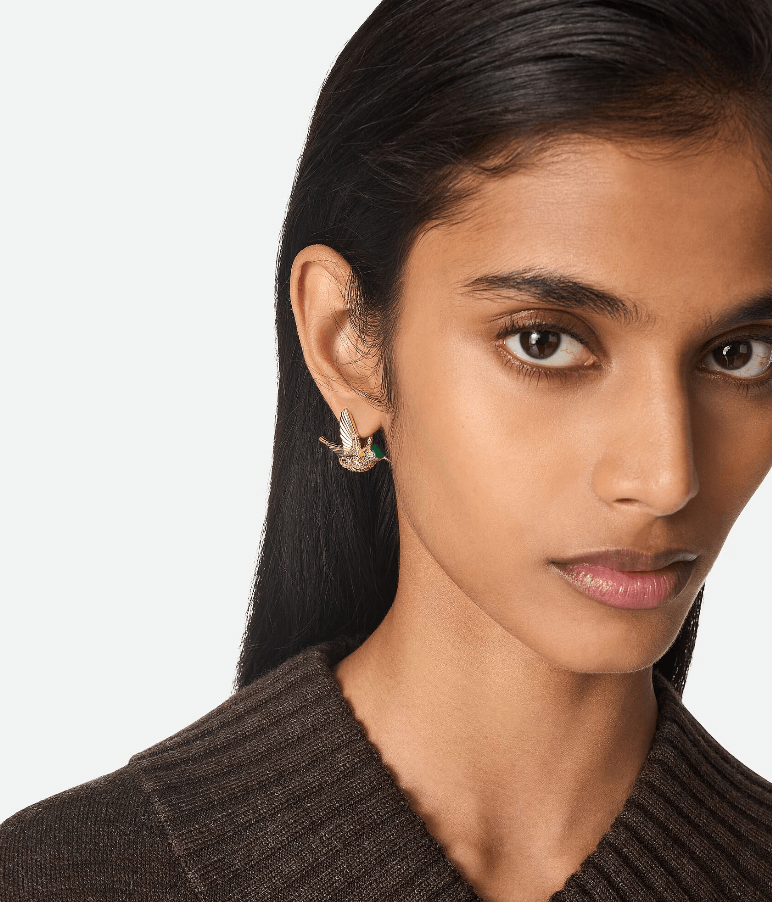 "Boucles d’oreilles Colibri" BOTTEGA VENETA