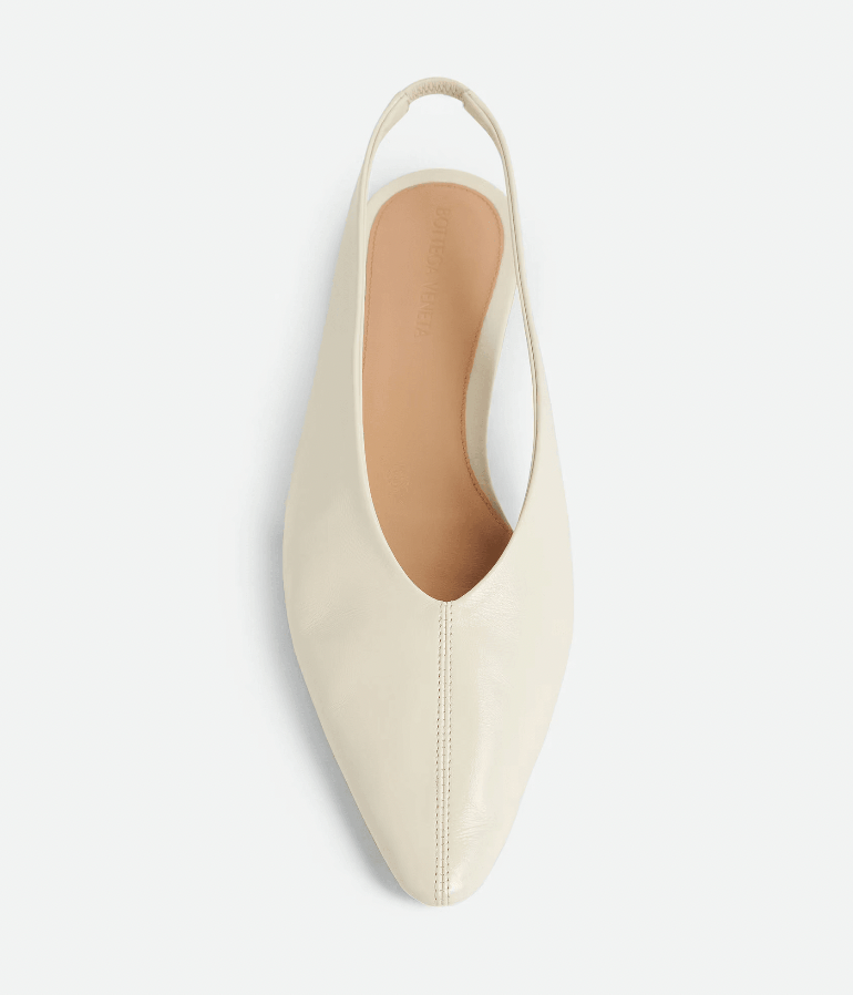 "Ballerine à bride arrière Sofia Sea salt" BOTTEGA VENETA