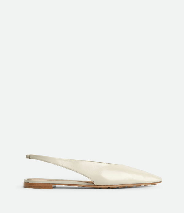 "Ballerine à bride arrière Sofia Sea salt" BOTTEGA VENETA