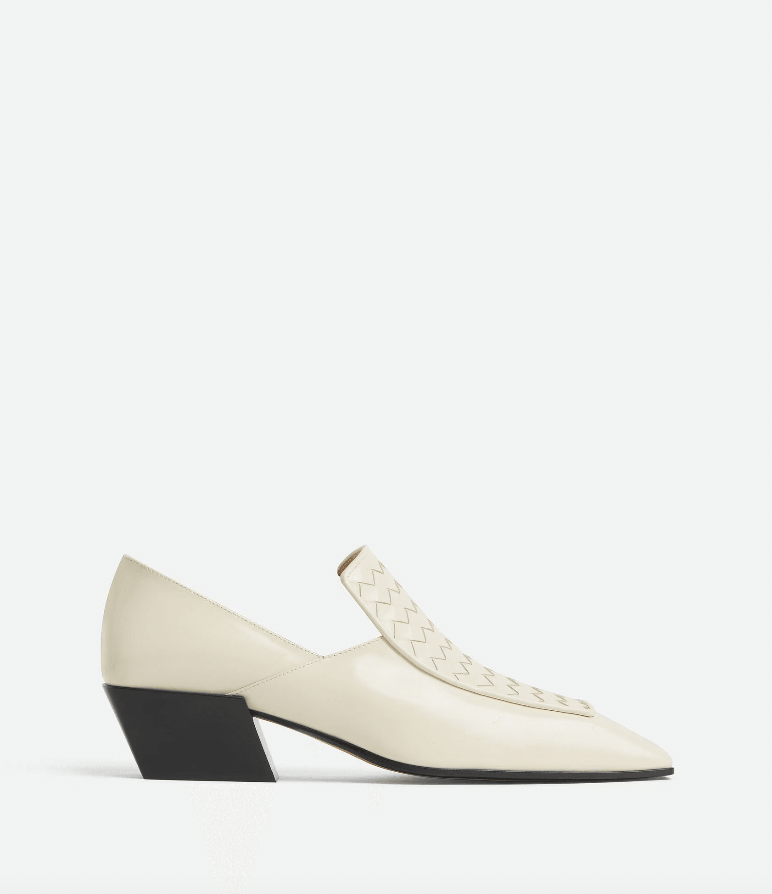 "Mocassin Ventura Sea salt" BOTTEGA VENETA