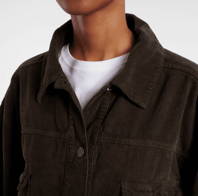 Veste velours "Ness Dark Cofee / Marron" THE ROW