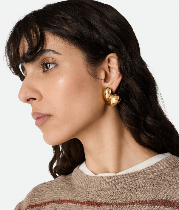 "Boucles d'oreilles Drop à clip" BOTTEGA VENETA