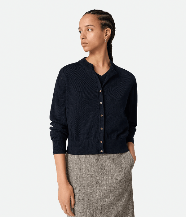Light jacket with beige belt BOTTEGA VENETA