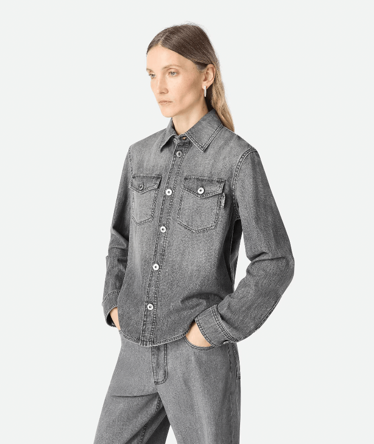 "Denim shirt Black vintage " BOTTEGA VENETA