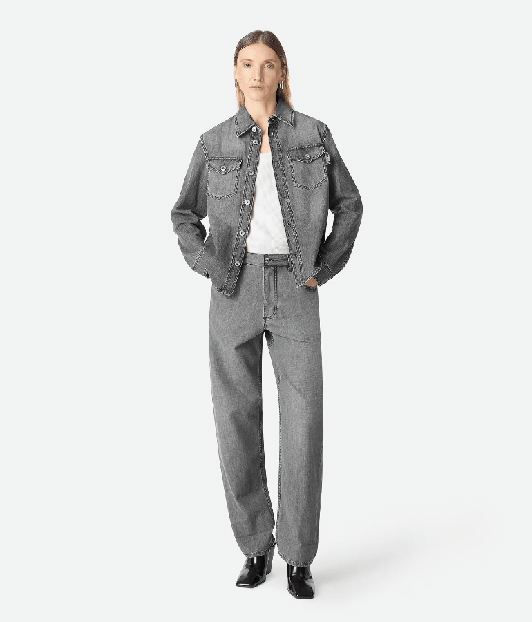 "Denim shirt Black vintage " BOTTEGA VENETA