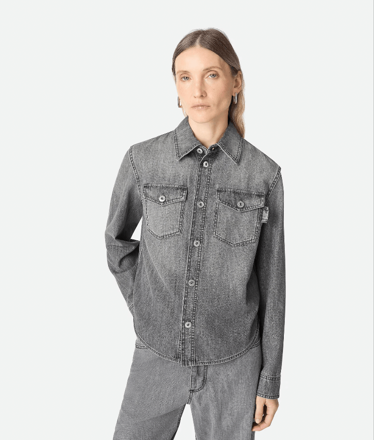 "Denim shirt Black vintage " BOTTEGA VENETA